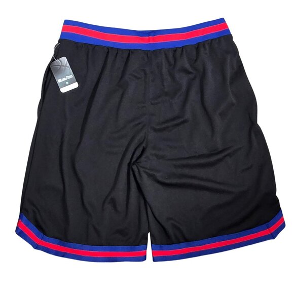 NWT | Philadelphia 76ers NBA Black Basketball Sports Shorts | Xlarge - Picture 2 of 5